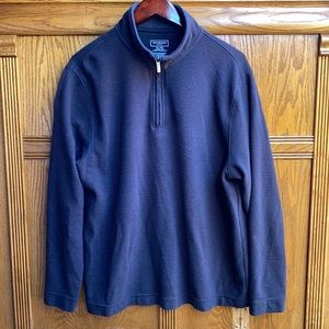 Van Heusen Classic Fit Half Zip Sweater Size XL